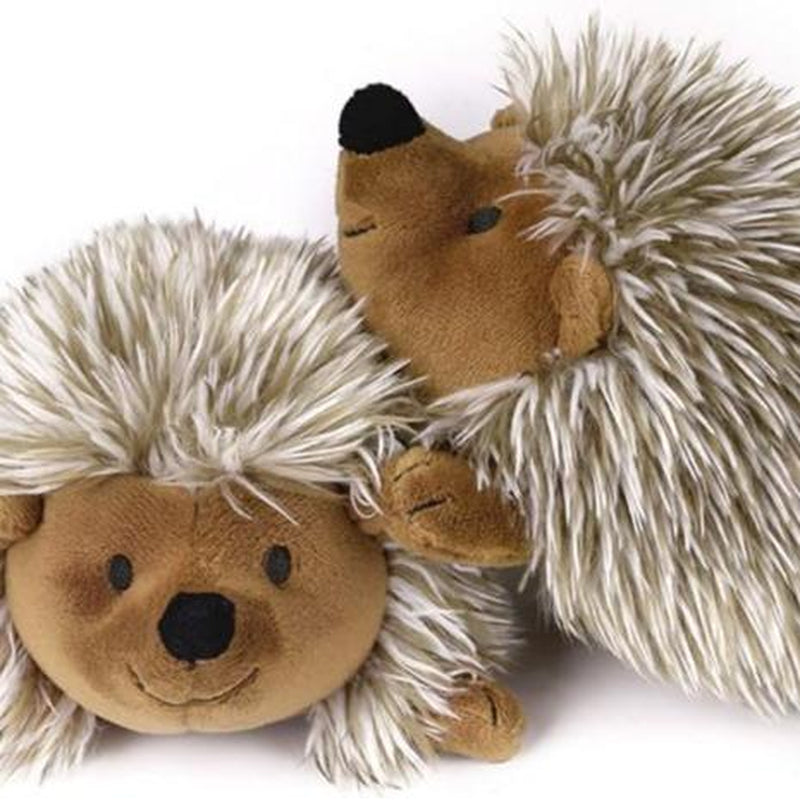 Pawaboo Plush Dog Toy, Non-Toxic Super Soft Faux-Fur Hedgehog Dog Toy Squeak Aninal Toy Stuffed Biting Training Playing Toys for Dog Puppy